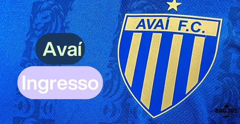 Avaí ingresso(BRG365)