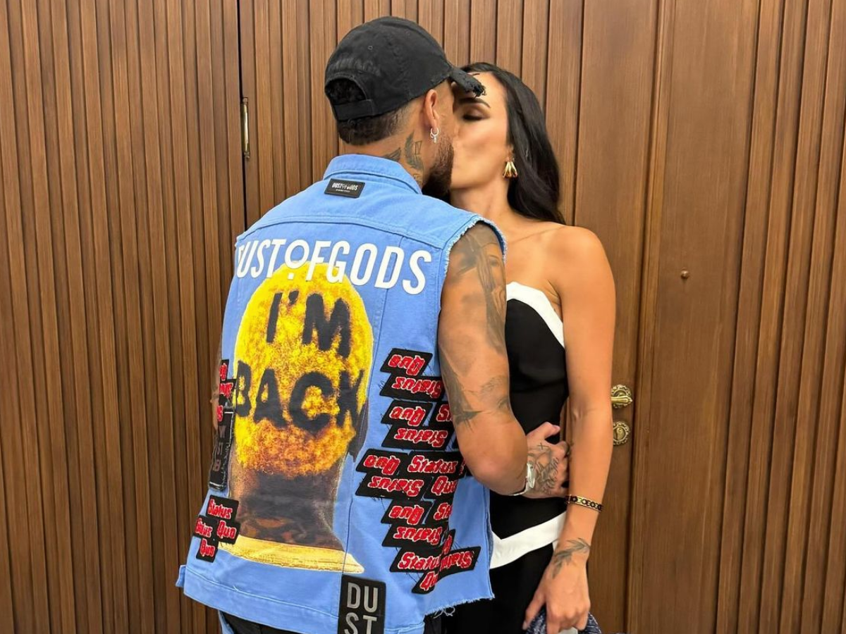 Neymar and Bruna Biancardi: Passionate kiss and photo of Neymar at the 'Rolezinho'!