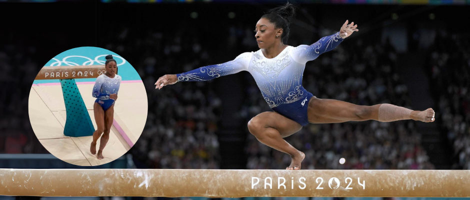 Simone Biles Stumbles Again: Highlights from the Balance Beam Final at the Paris Olympics