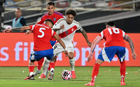 Chile and Peru: Result of Chile's game in the Qualifiers.