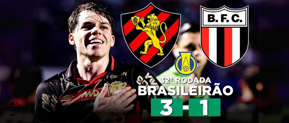 Sport Recife 3-1 Botafogo-SP: Sport takes the second position in Series B.