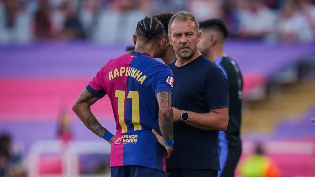 Hansi Flick eleito melhor treinador do mês de agosto na La Liga após arranque perfeito do Barcelona