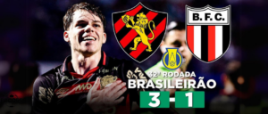 Sport Recife 3-1 Botafogo-SP: Sport assume a segunda posição na Série B